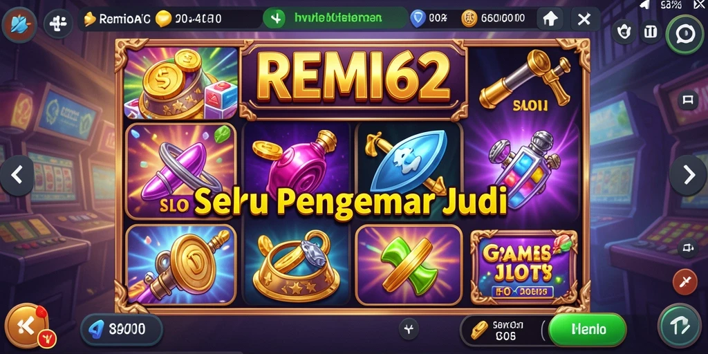 Screenshot gameplay <strong>REMI62</strong> menampilkan aksi seru dalam permainan Slot.
