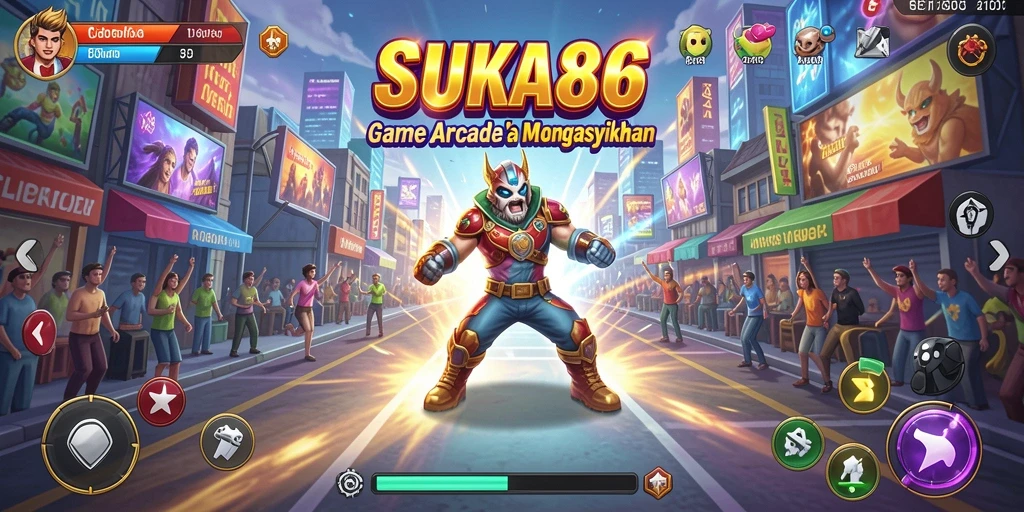 SUKA86 menampilkan gameplay Arcade yang menarik dan penuh aksi.