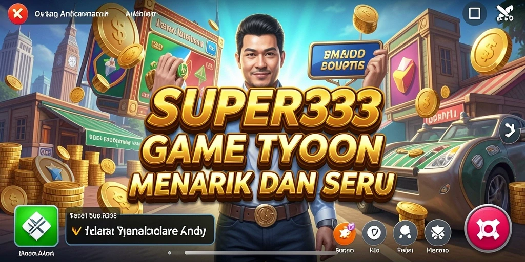 Tampilkan gameplay mendebarkan di SUPER33 dengan strategi bisnis.